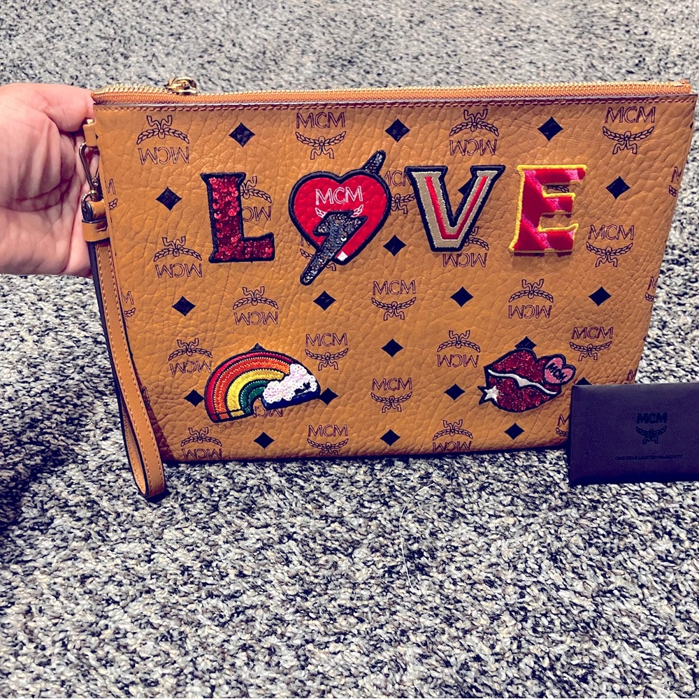MCM Wristlet like New
